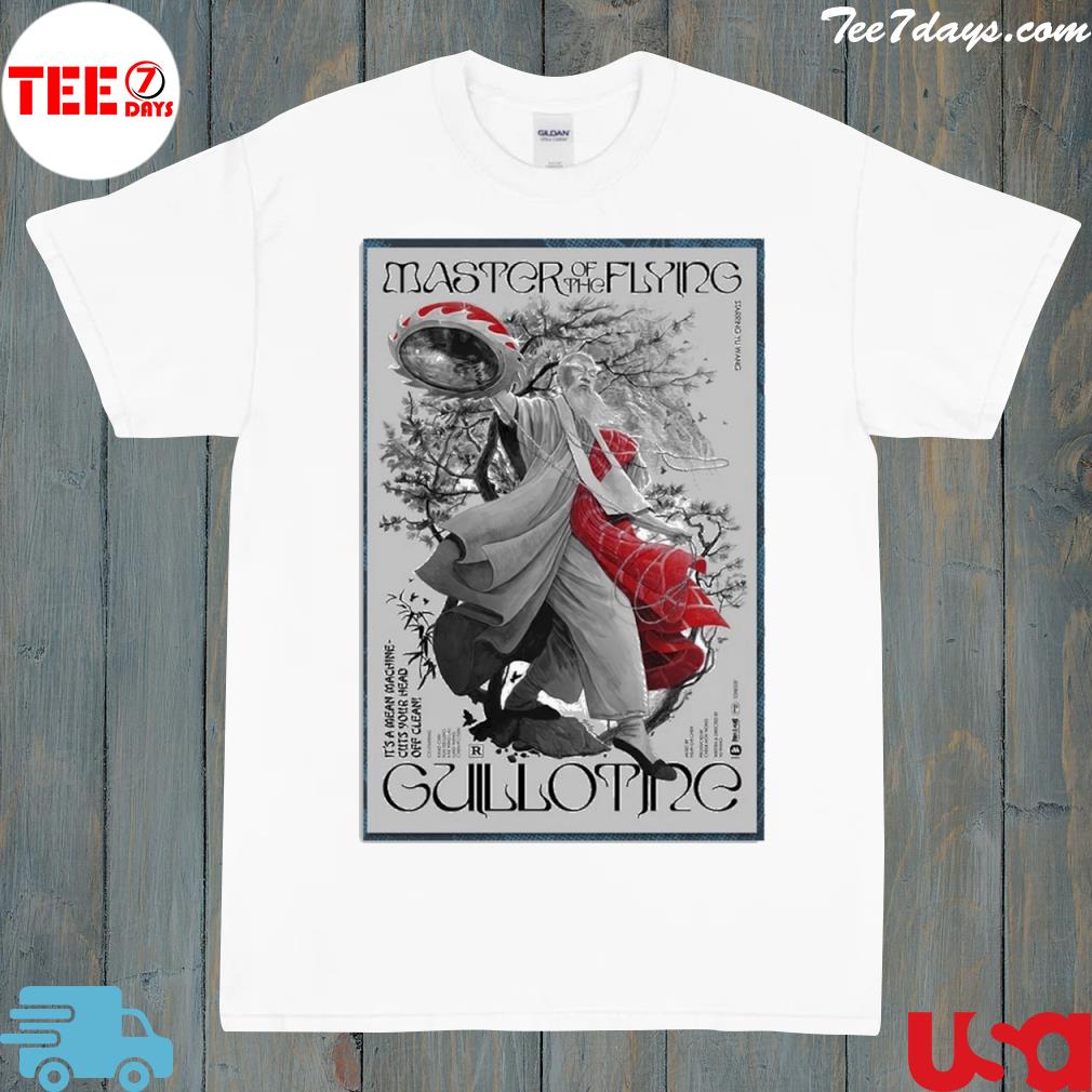 Master of the flying guillotine poster 2023 limited shirt