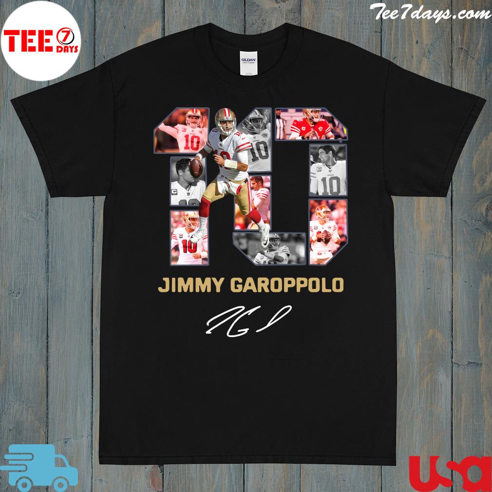 #10 Jimmy Garoppolo San Francisco 49ers Signature 2023 t-shirt
