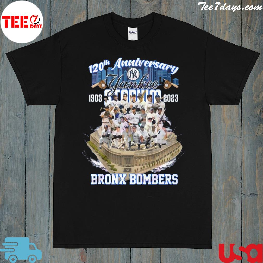 120th Anniversary Yankees 1903 – 2023 Stadium Bronx Bombers T-Shirt