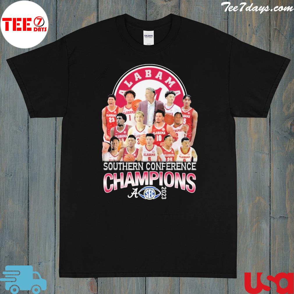 Alabama Crimson Tide Southern Conference Champions 2023 T-Shirt