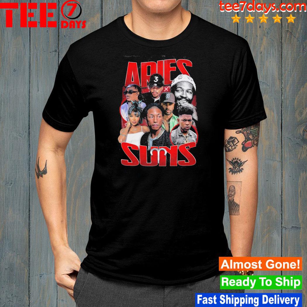 Aries zodiac graphic shirt