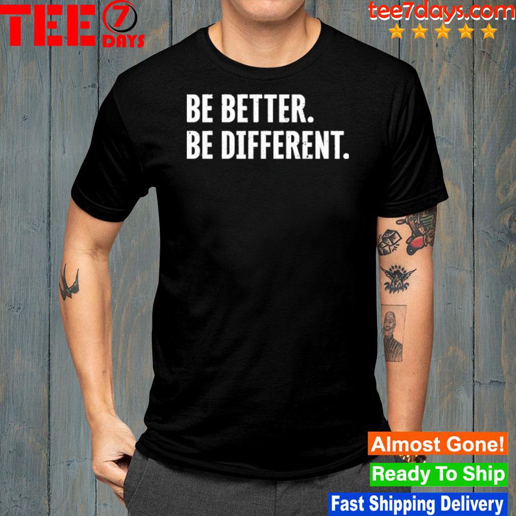 Be better be different gary payton iI shirt