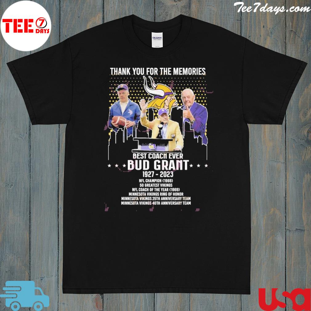 Best Coach Ever Bub Grant 1927 – 2023 Thank You For The Memories T-Shirt