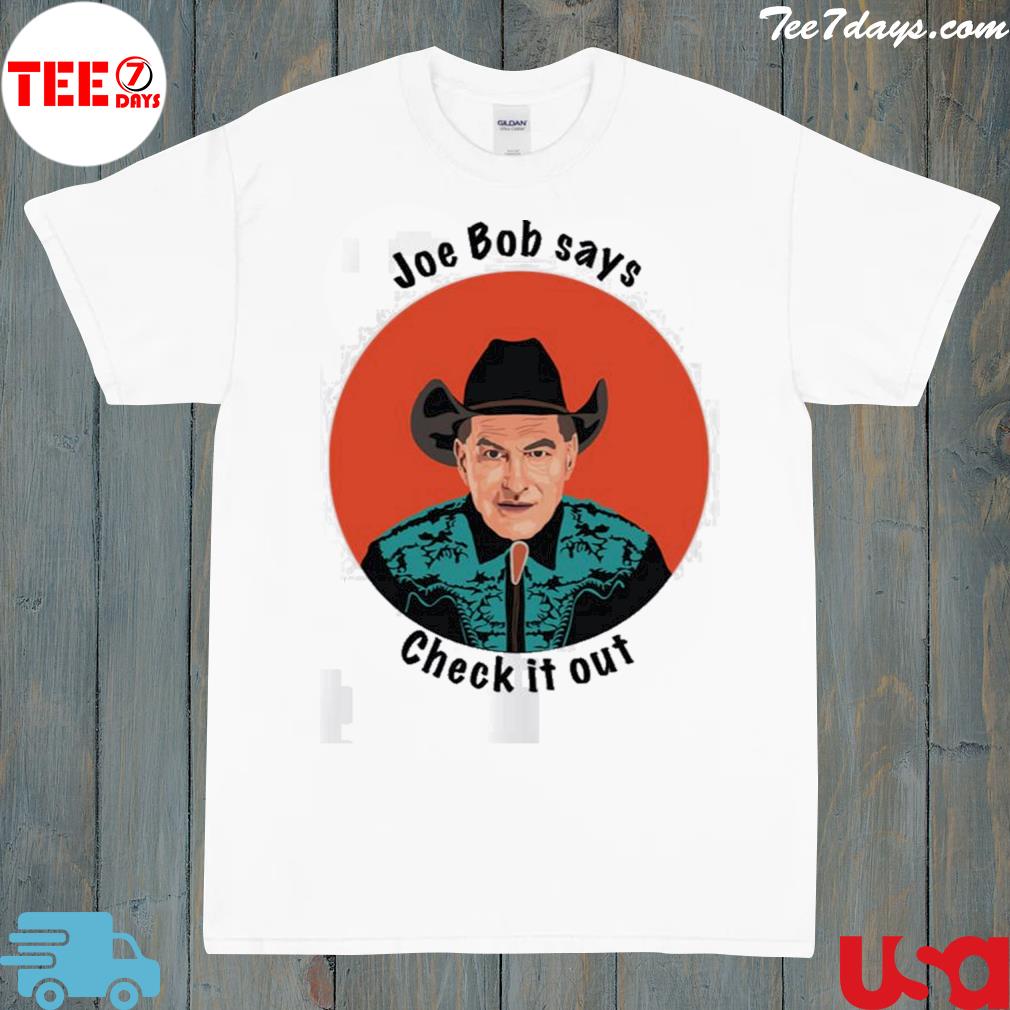 Check it out the last drive in with Joe Bob briggs shirt