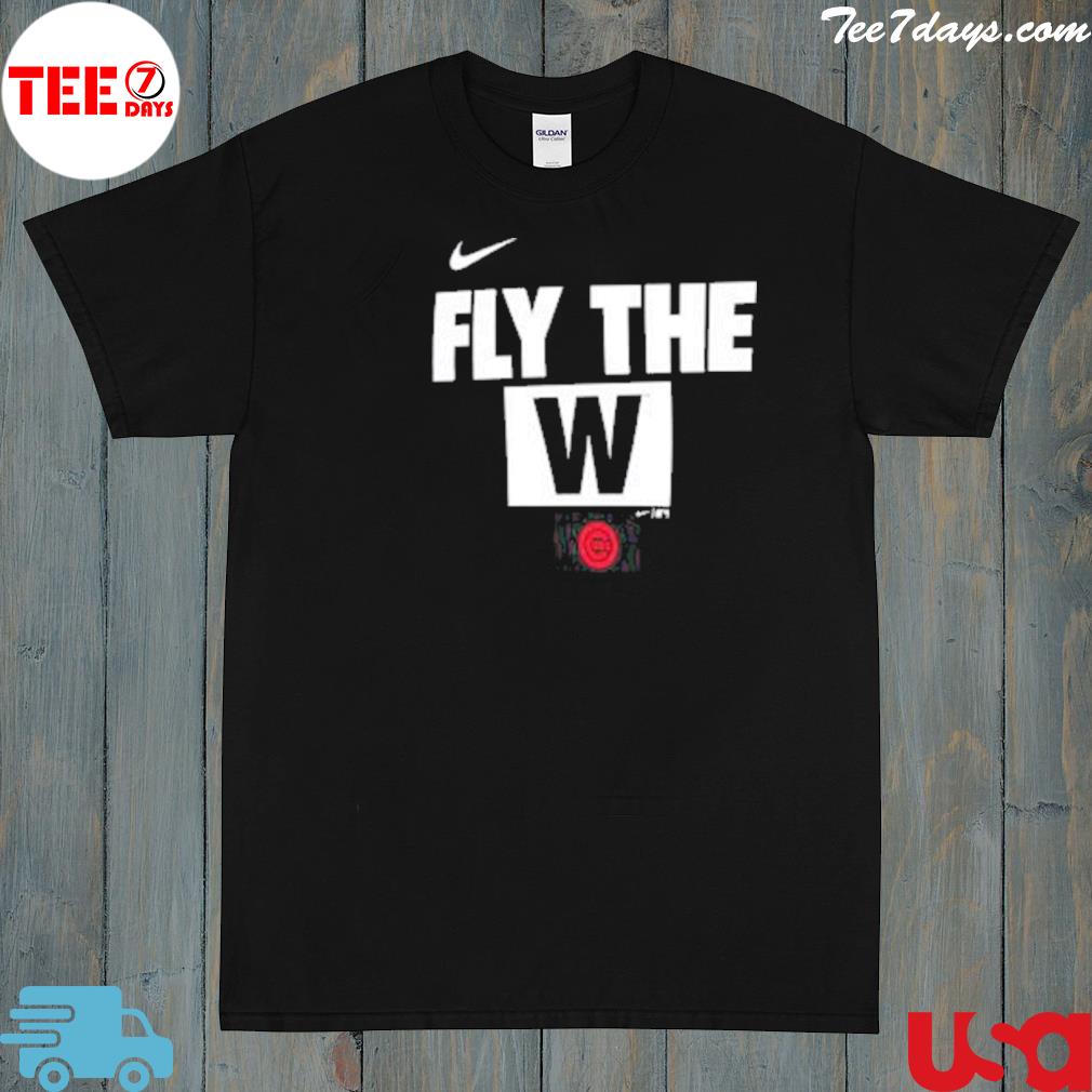 Chicago Cubs nike rally rule fly the w shirt