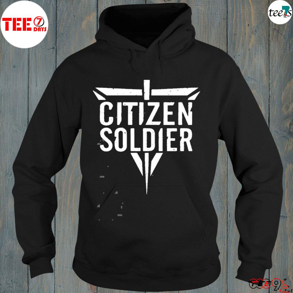 Citizen soldier icon s hoddie-black