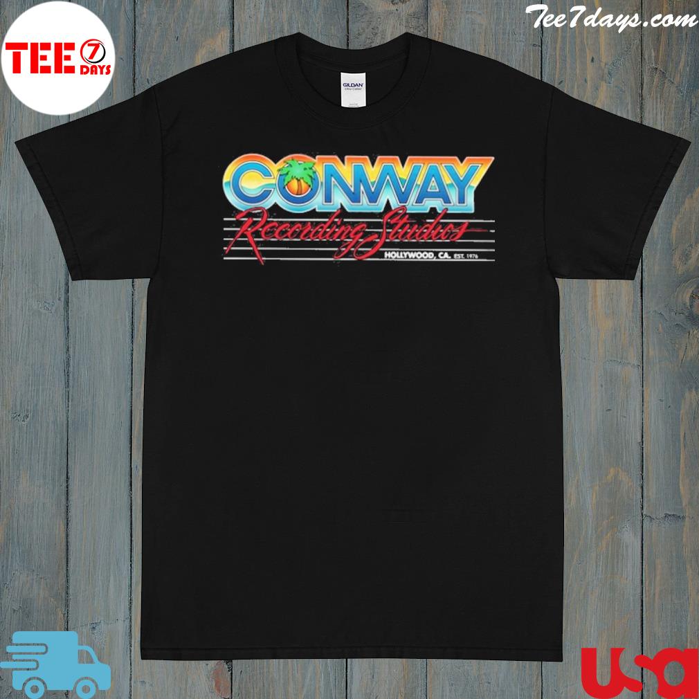 Conway recording studios hollywood shirt