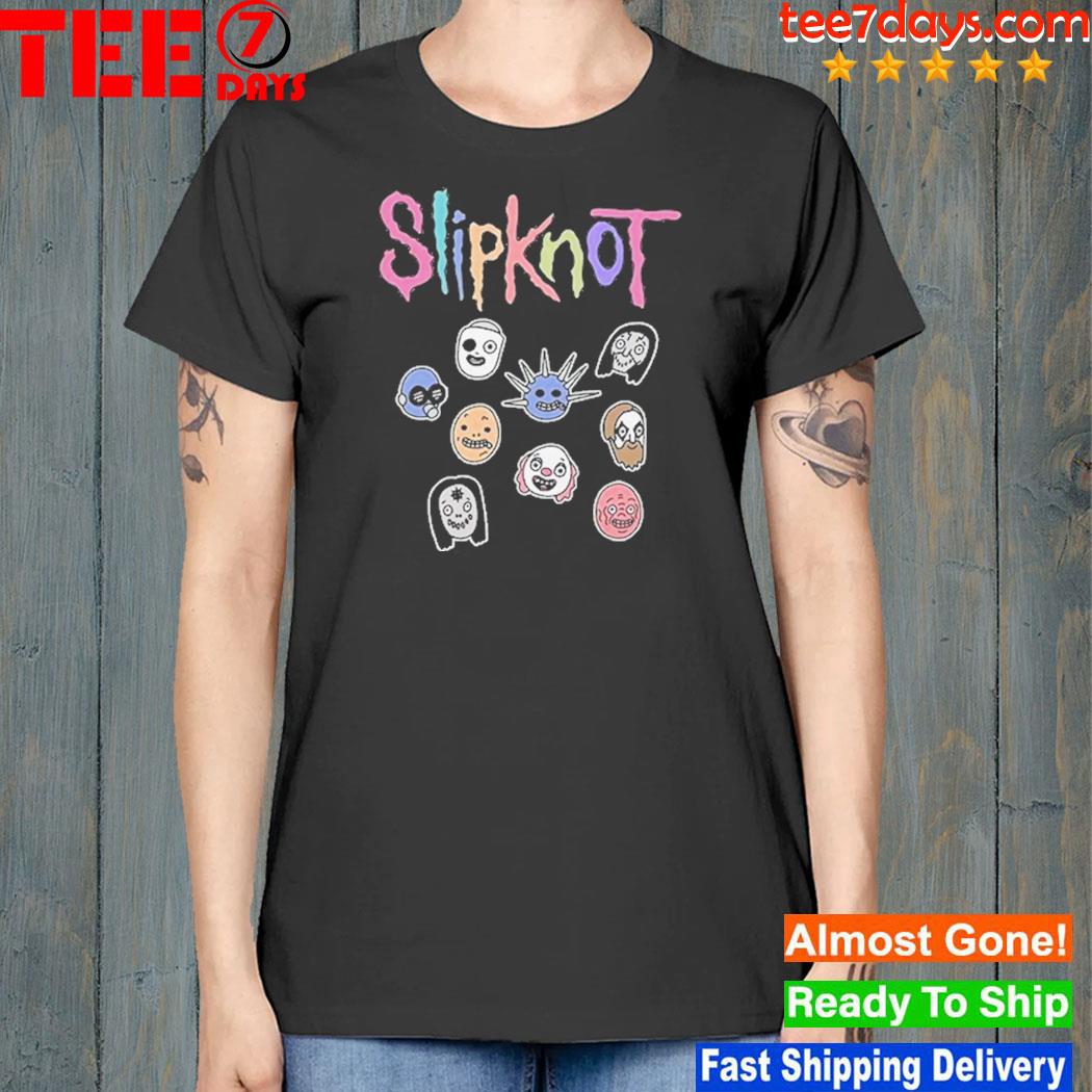 Cute Slipknot Character Cartoon T-Shirt, hoodie, sweater, long sleeve tank top