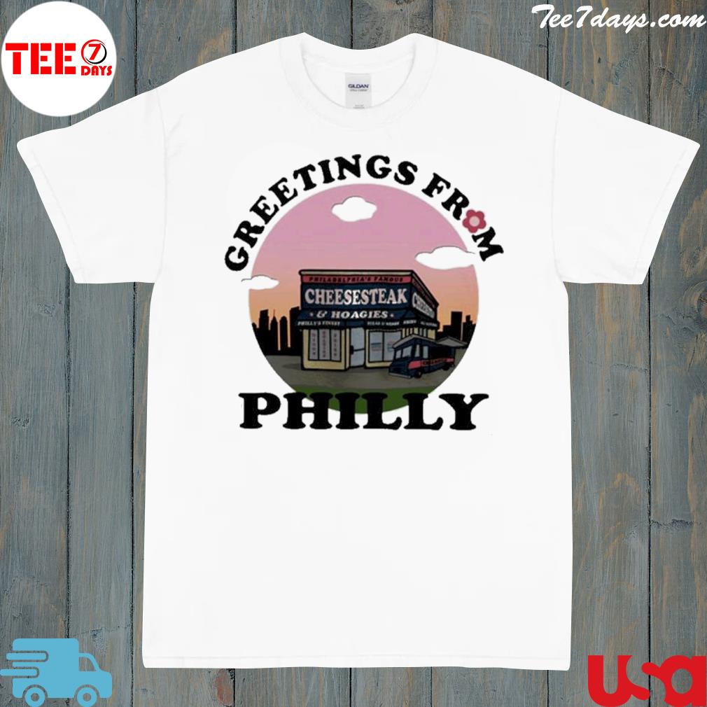 Dan mcquade greetings from philly s shirt