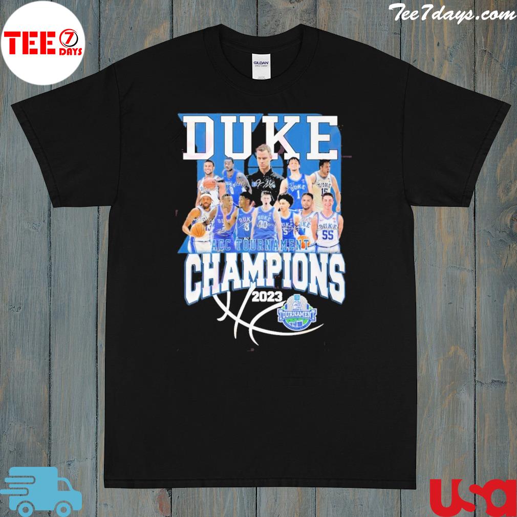 Duke ACC Tournament Champions 2023 T-Shirt