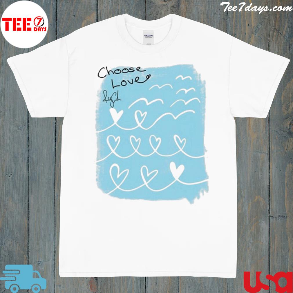 Freddy carter x everpress choose love shirt