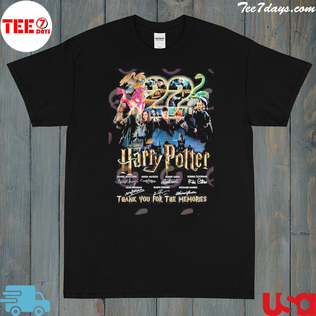 Harry Potter Thank You For The Memories T-Shirt
