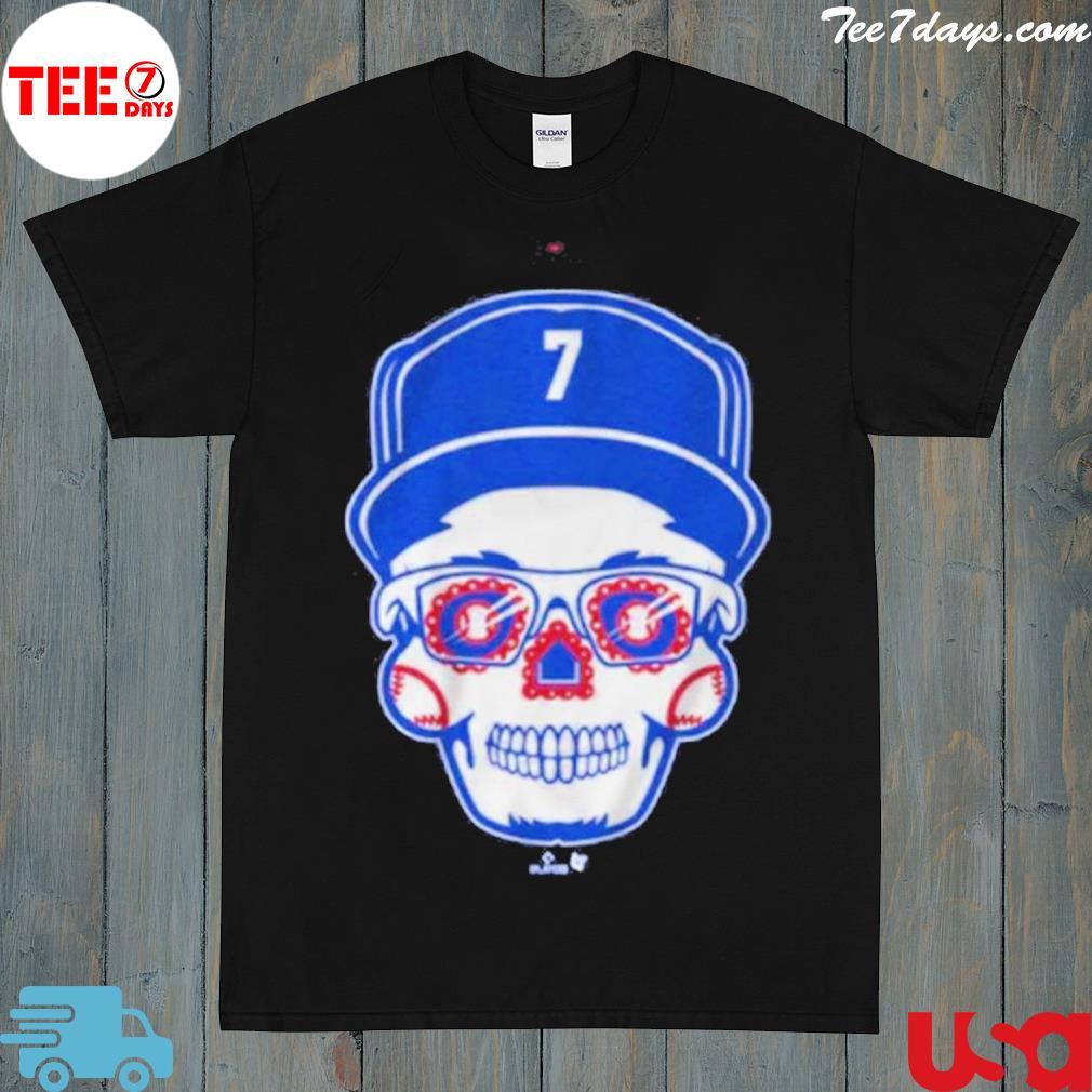 Julio urias sugar skull shirt