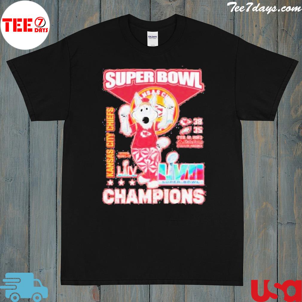 Kansas City Chiefs Kc Wolf Super Bowl Champions 2023 Shirt