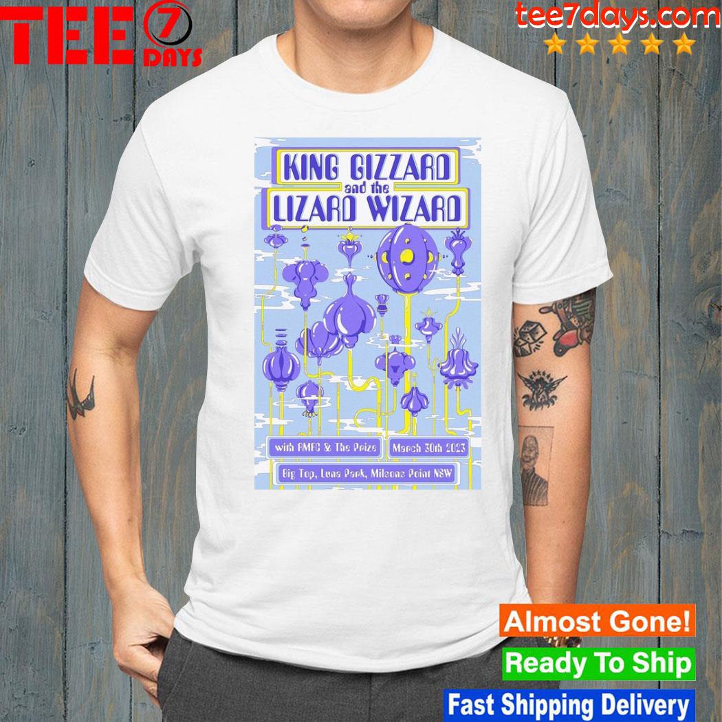 King Gizzard Big Top, Luna Park in Milsons Point 30 Mar 2023 shirt