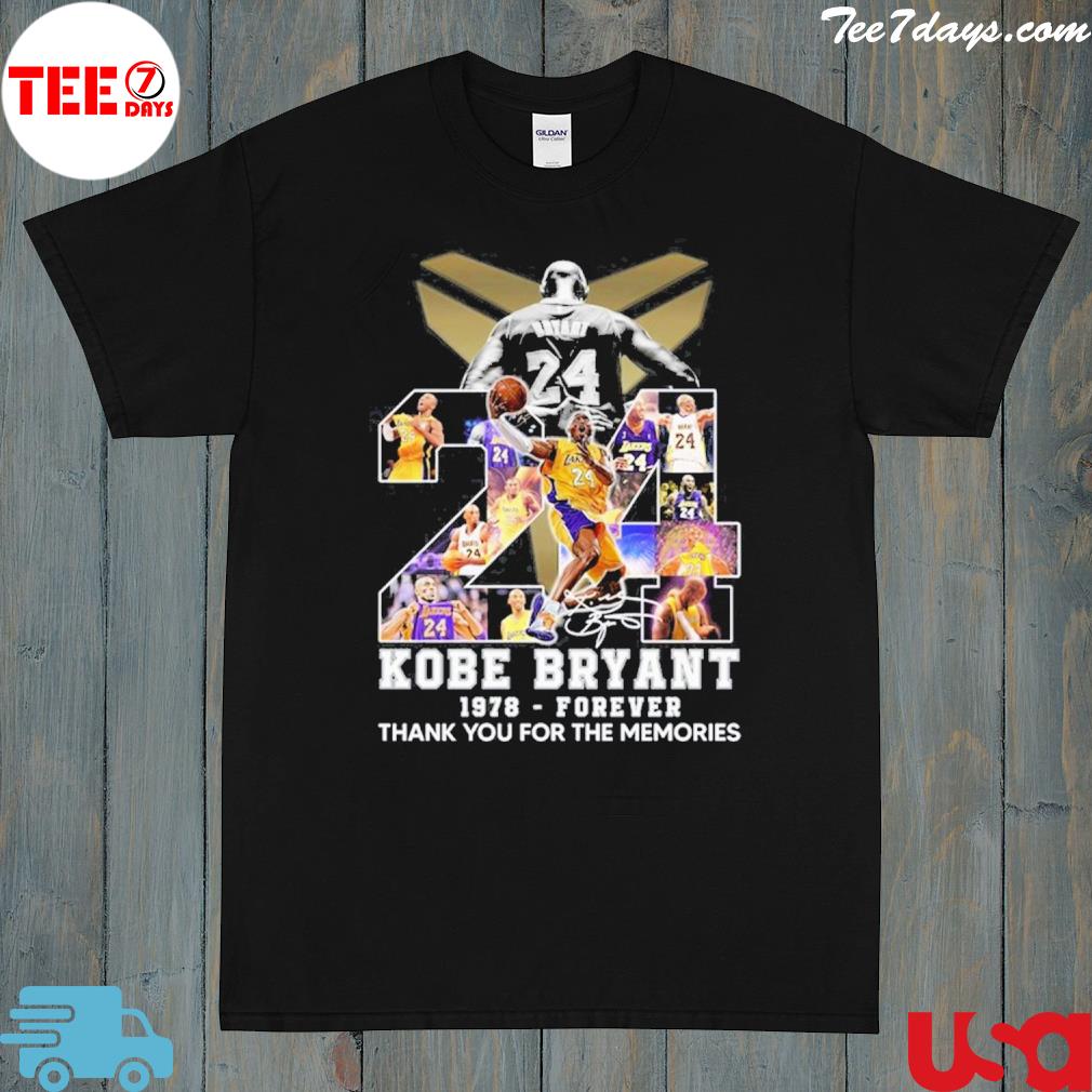 Kobe Bryant 1978 Forever Thank You For The Memories T-Shirt