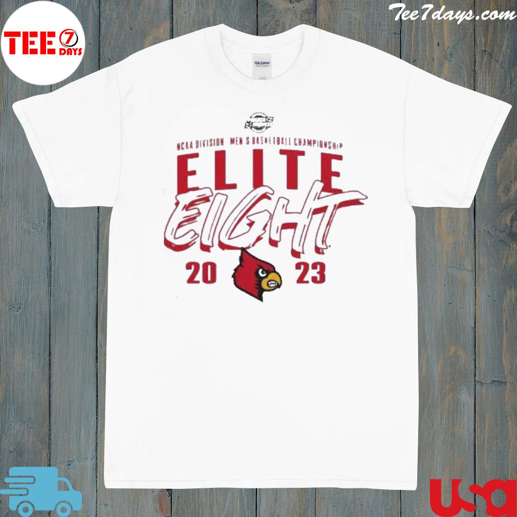Louisville Cardinals 2023 NCAA Men’s Basketball Tournament March Madness Elite Eight Team Shirt