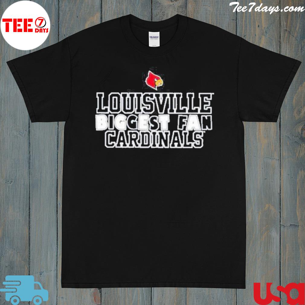 Louisville Cardinals toni toddler biggest fan shirt
