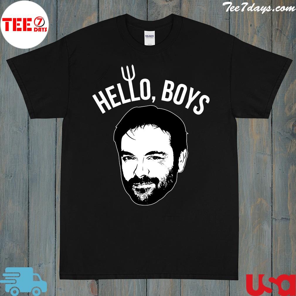 Mark Sheppard Merch Mark Sheppard Hello Boys 2023 T-Shirt