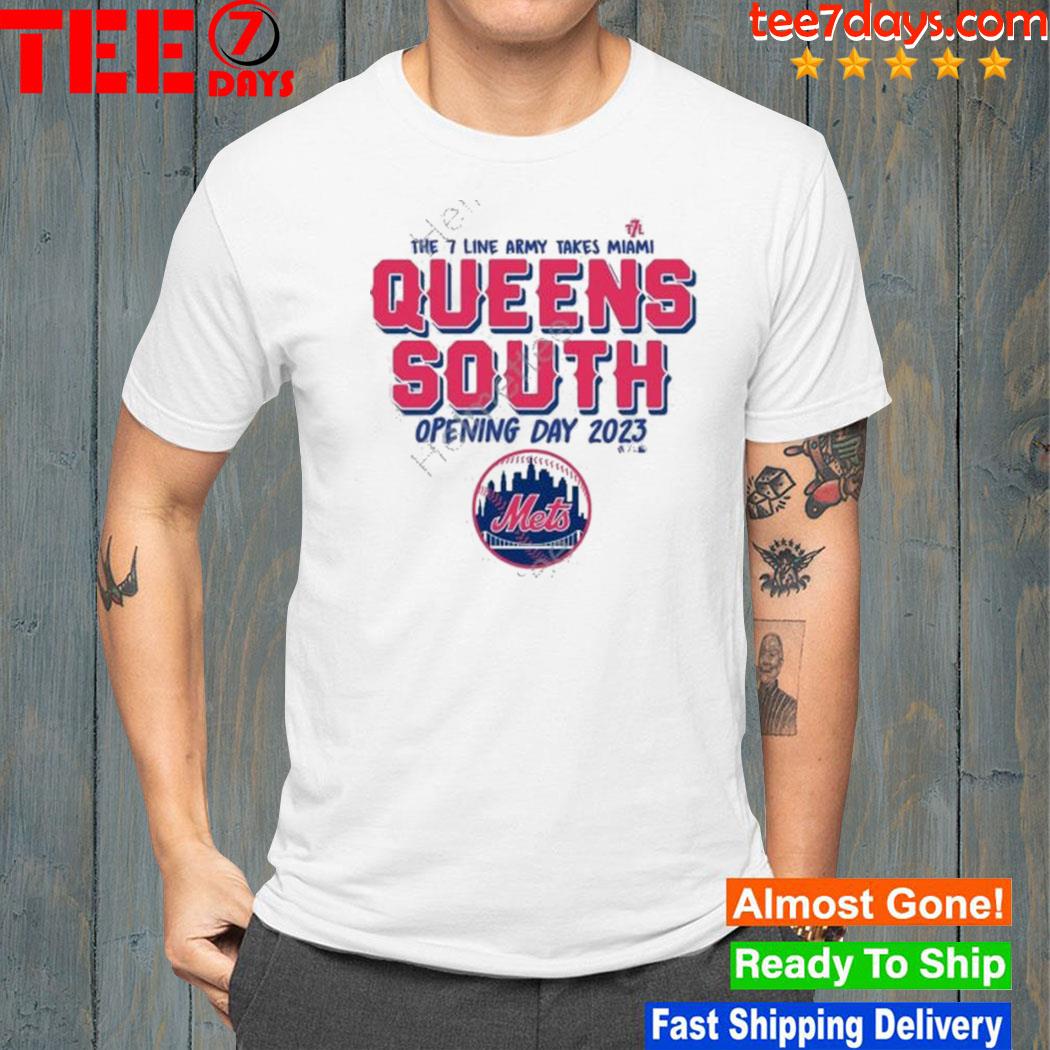 New york mets queens south opening day 2023 shirt