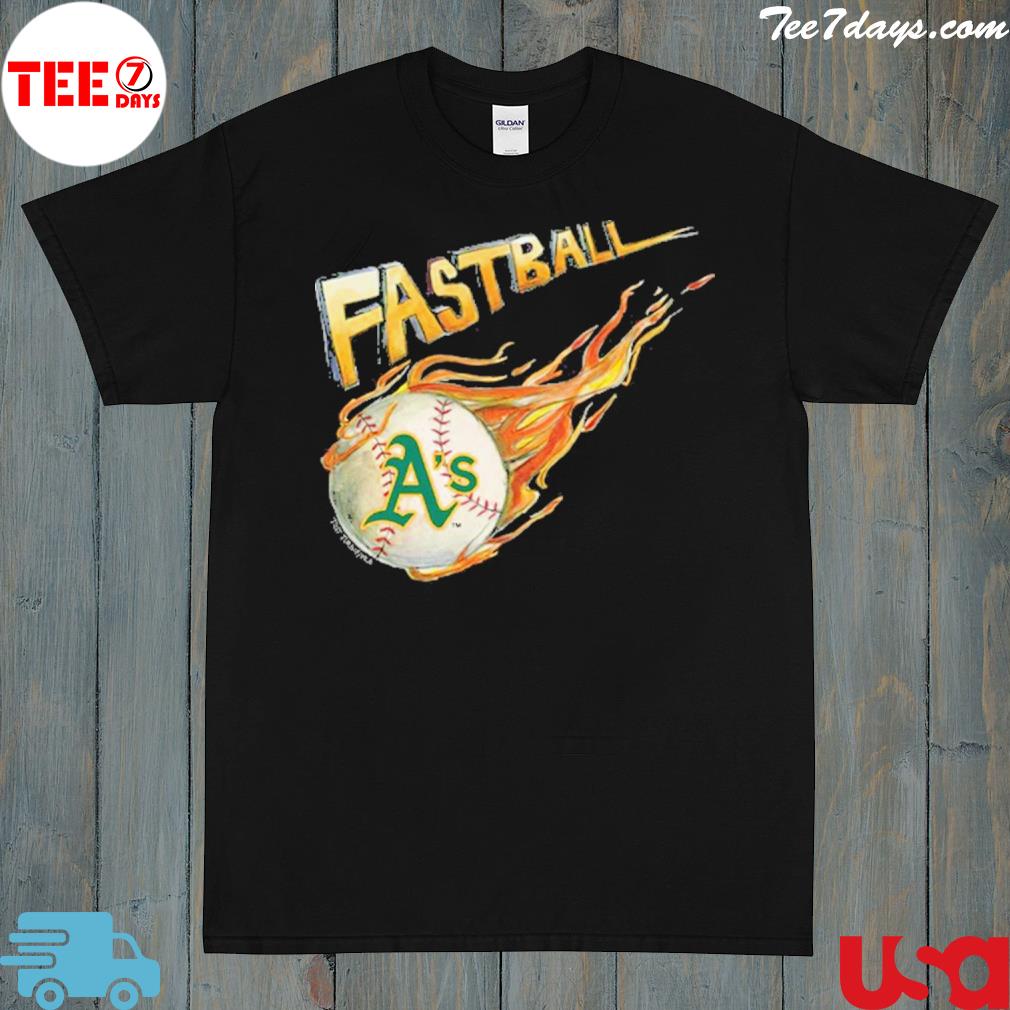 Oakland athletics fastball shirt