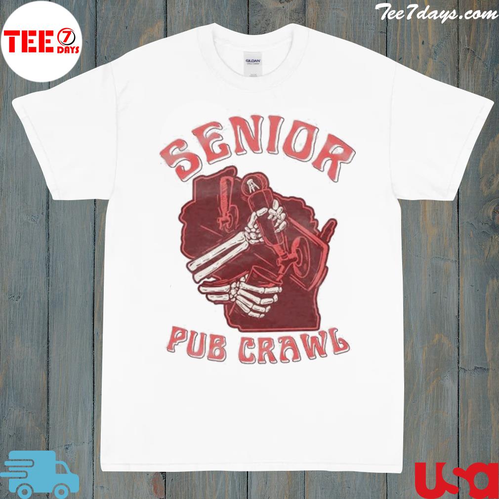 Official lc senior pub crawl 2023 shirt