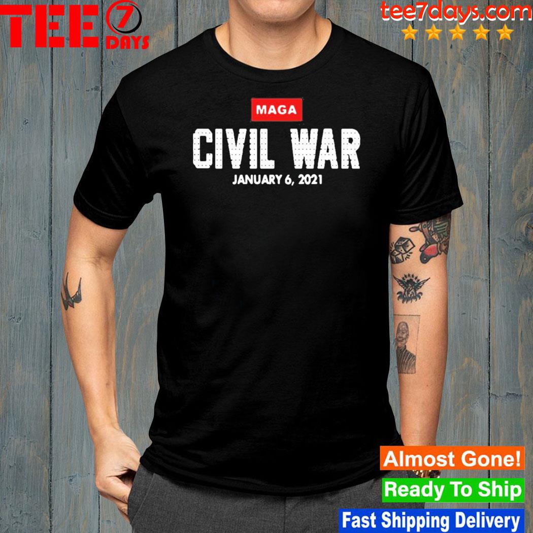 Official Maga Civil War January 6 2021 T-shirt