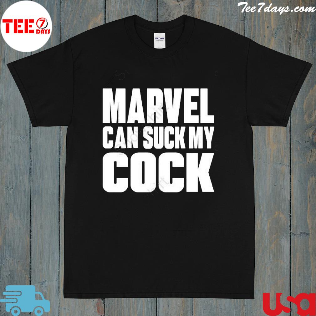 Official marvel can suck my cock shirt