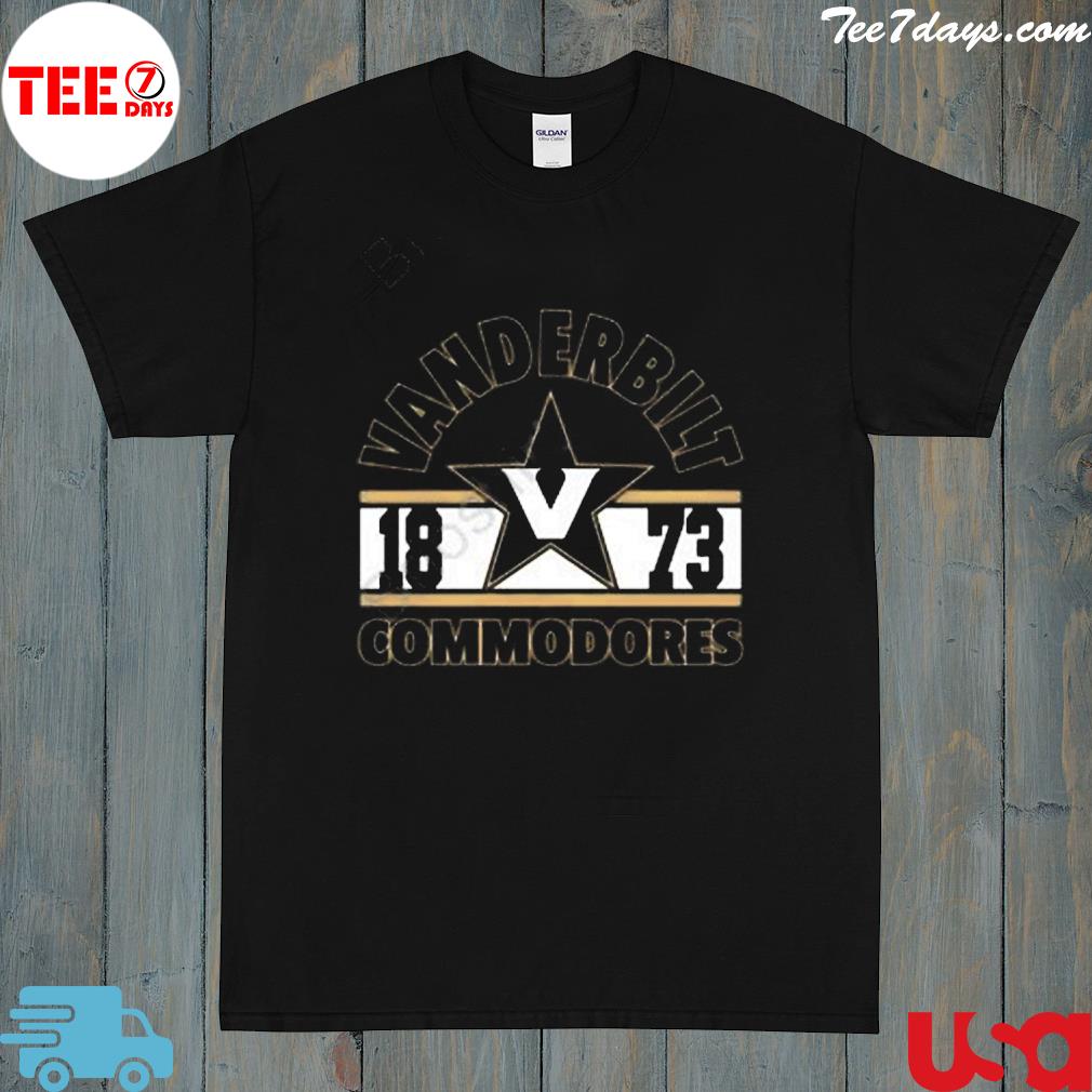 Official ncaa vanderbilt commodores 150th anniversary 1873 shirt