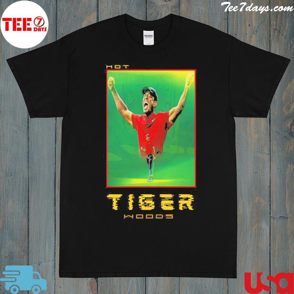 Official tiger Woods hot golfer shirt