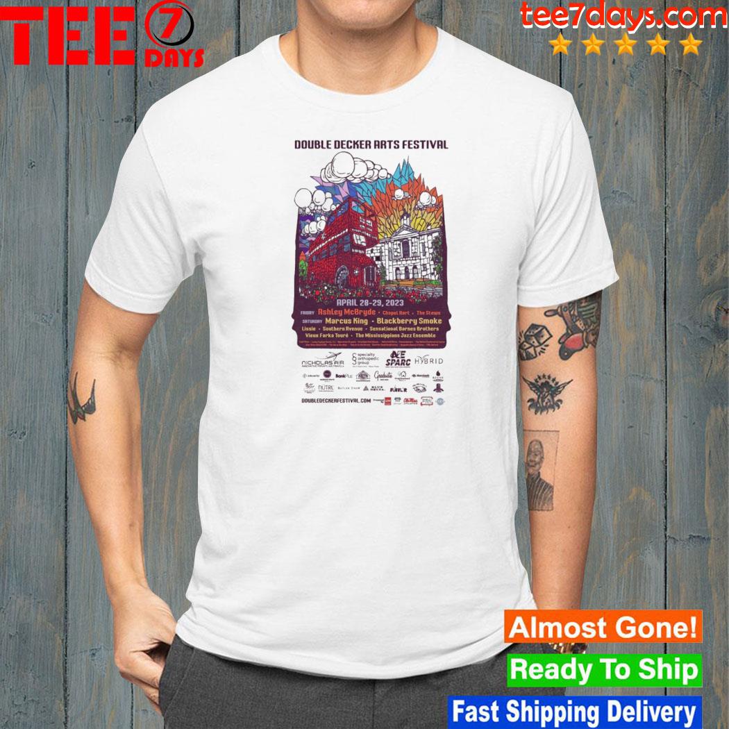 Oxford double decker 2023 poster youth shirt