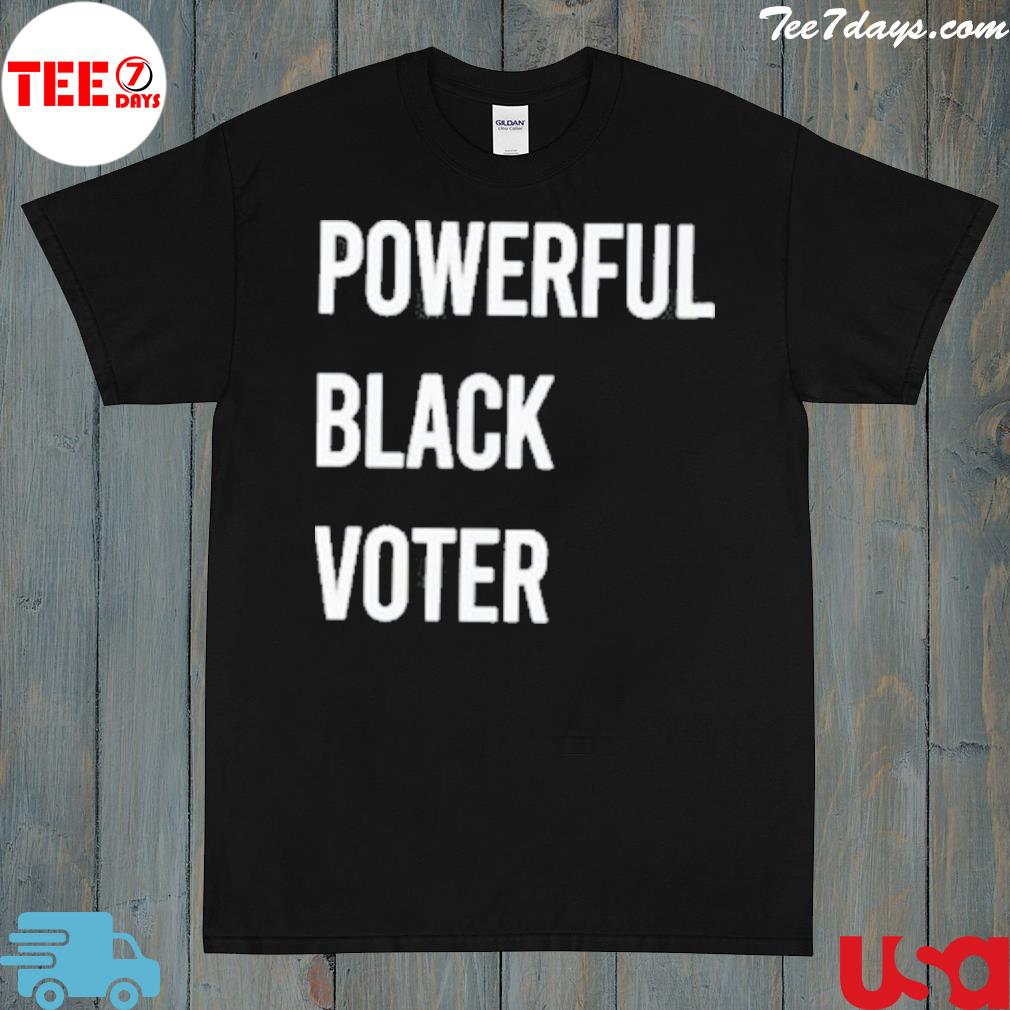Powerful Black Voter 2023 t-Shirt