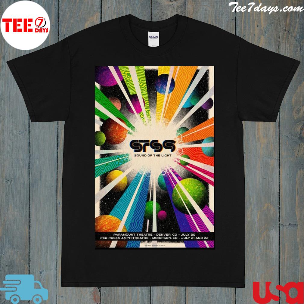 STS9 Sound Of The Light Paramount Theatre Denver, CO July 20 2023 shirt