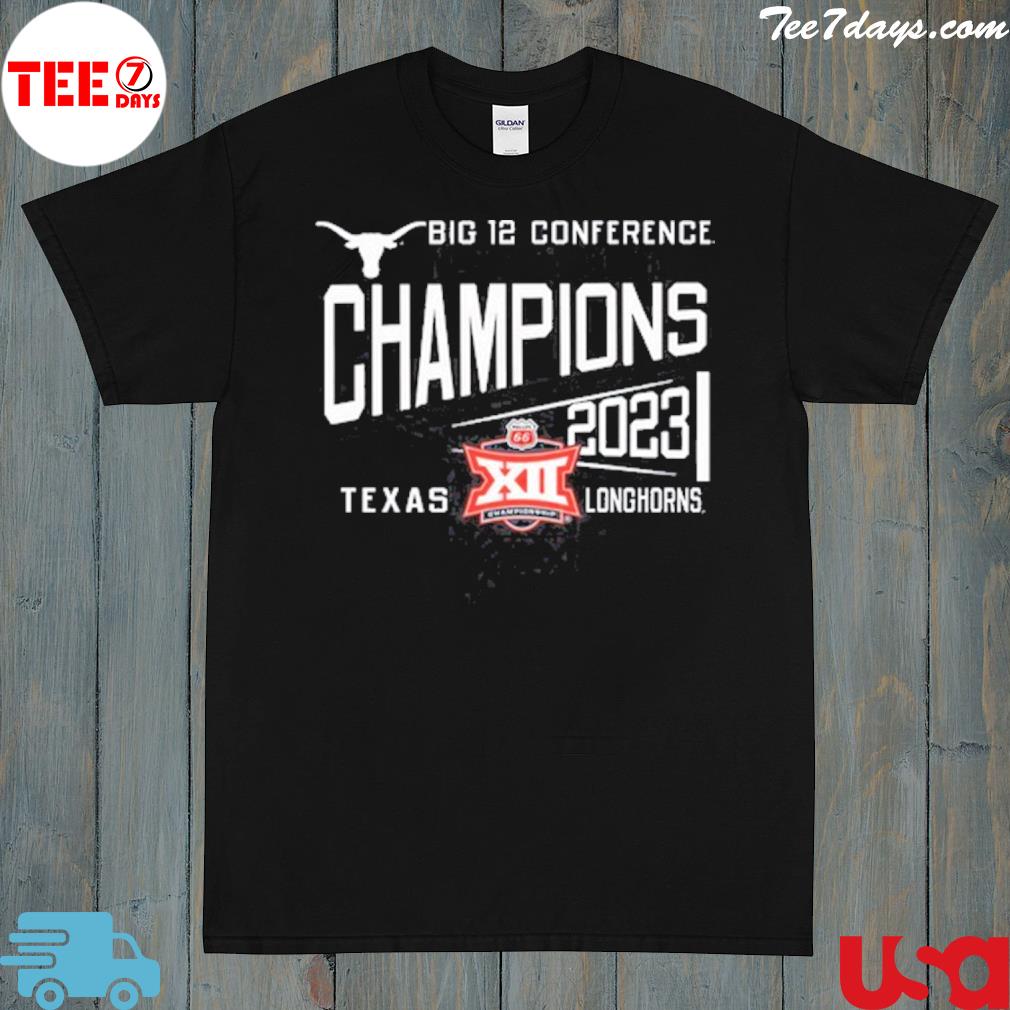 Texas longhorns 2023 big 12 tournament championships shirt