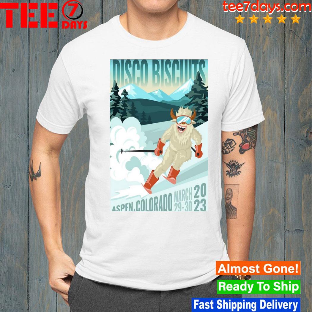 The Disco Biscuits March 29-30 2023 Aspen shirt