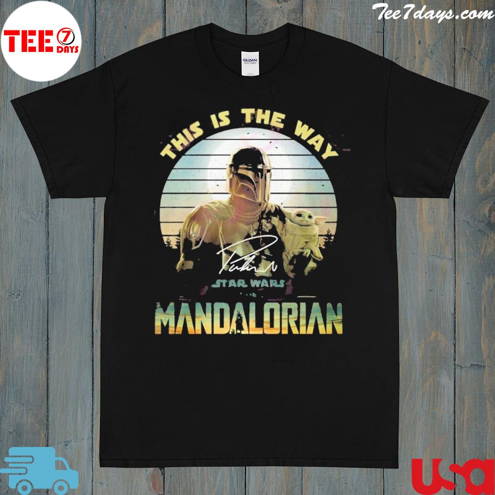 This Is A Way Star Wars The Mandalorian T-Shirt