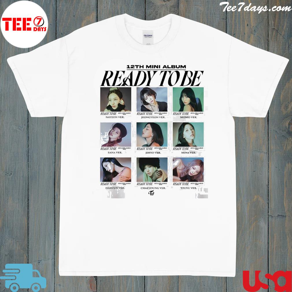 Twice Ready To Be 12th Album Shirt