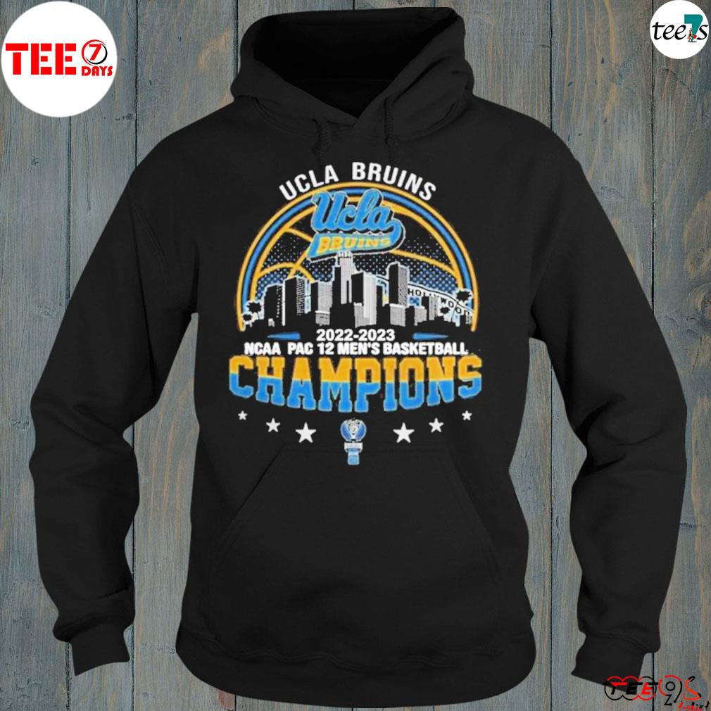 Ucla Bruins 2022-2023 NCAA Pac-12 Men’s Basketball Champions Shirt hoddie-black