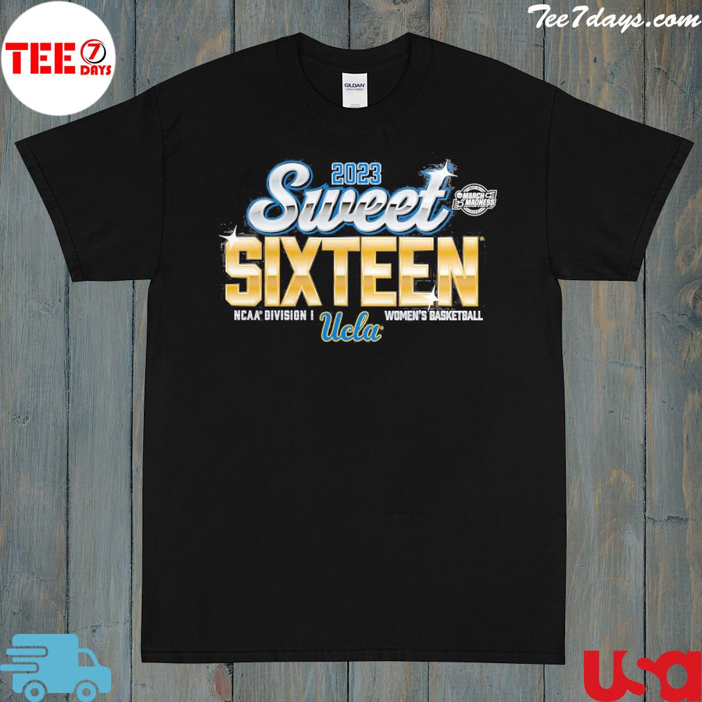 UCLA Bruins Branded 2023 NCAA Women's Basketball Tournament March Madness Sweet 16 T-Shirt