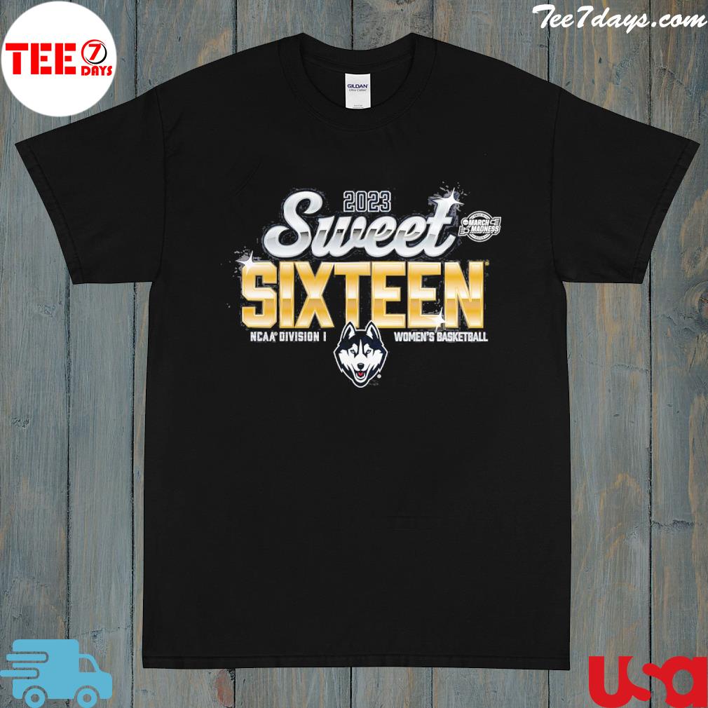 UConn Huskies Branded 2023 NCAA Women's Basketball Tournament March Madness Sweet 16 T-Shirt