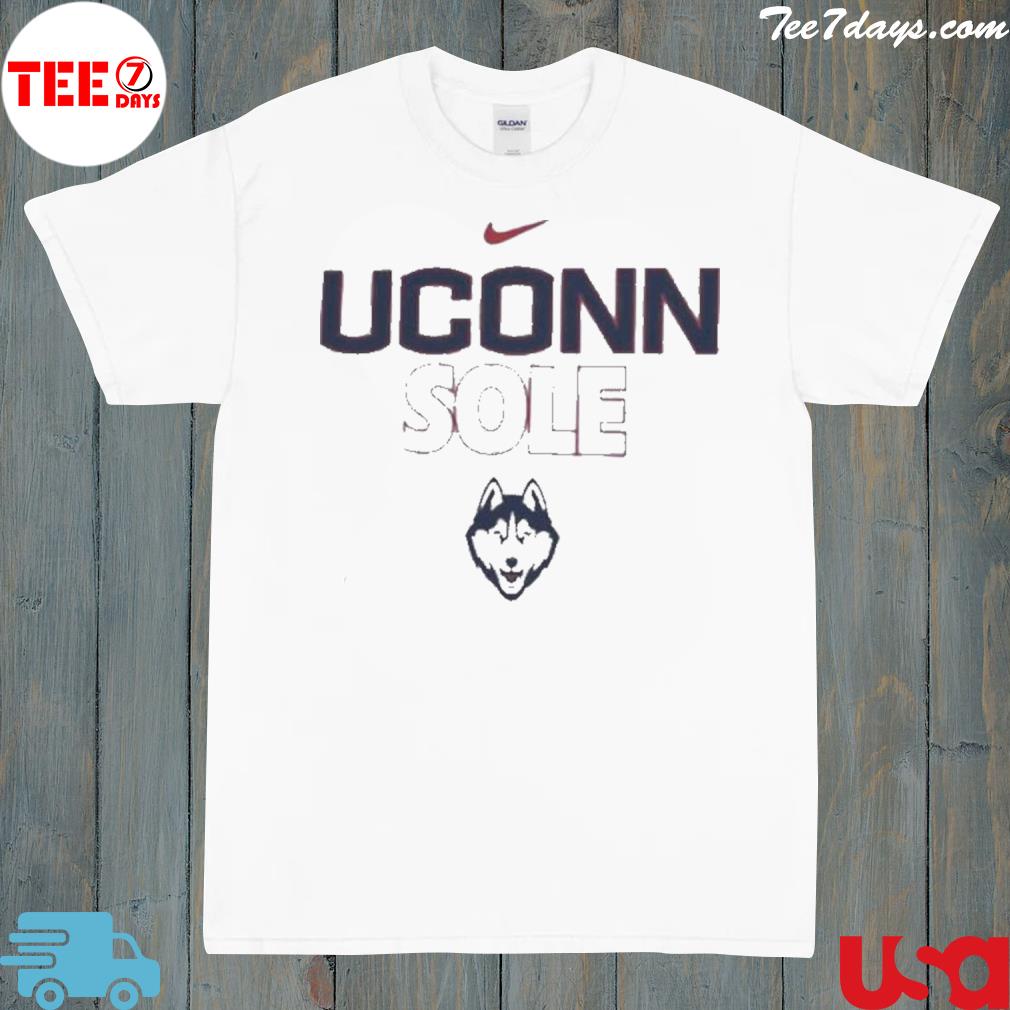 UConn Huskies Nike 2023 On Court Bench Shirt