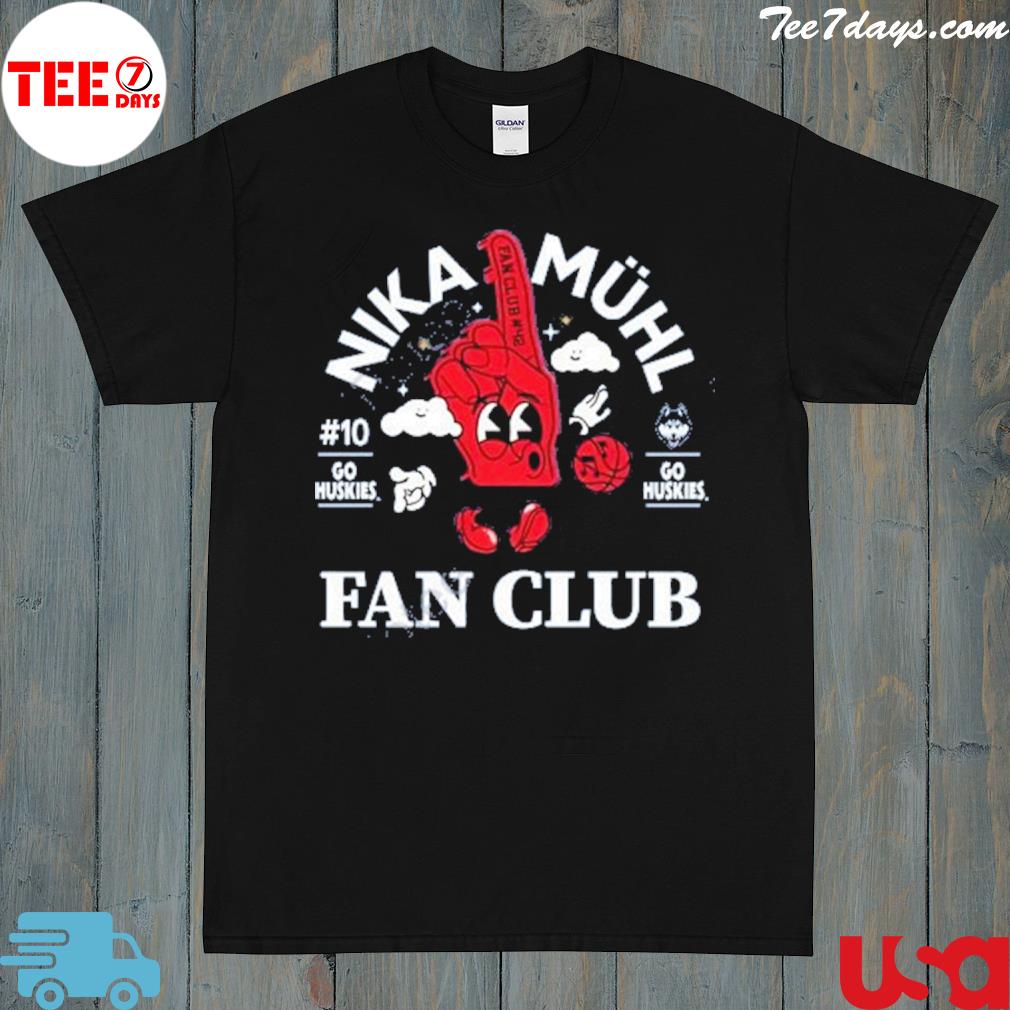 Uconn Women’S Basketball Nika Muhl Fan Club Shirt