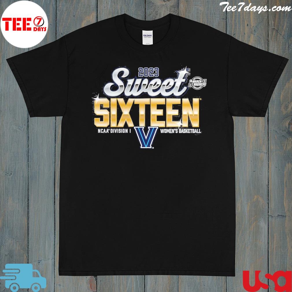 Villanova Wildcats Branded 2023 NCAA Women's Basketball Tournament March Madness Sweet 16 T-Shirt