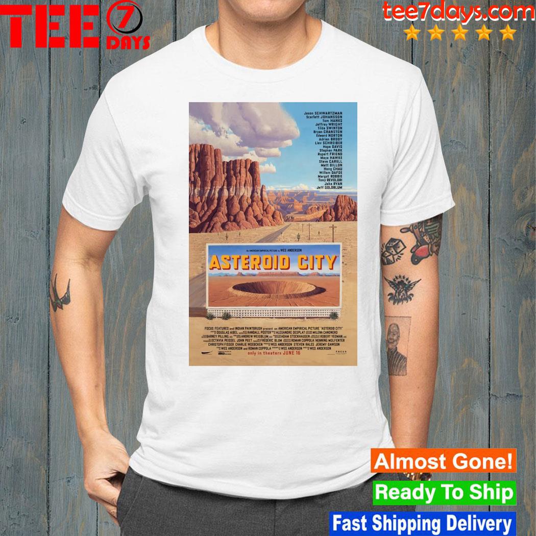 Wes Anderson’s Asteroid City shirt
