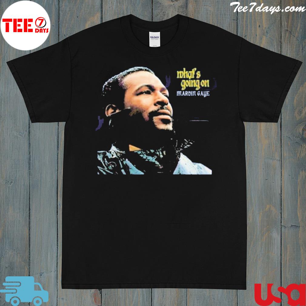 What’s Going On 1971 – Marvin Gaye logo T-Shirt