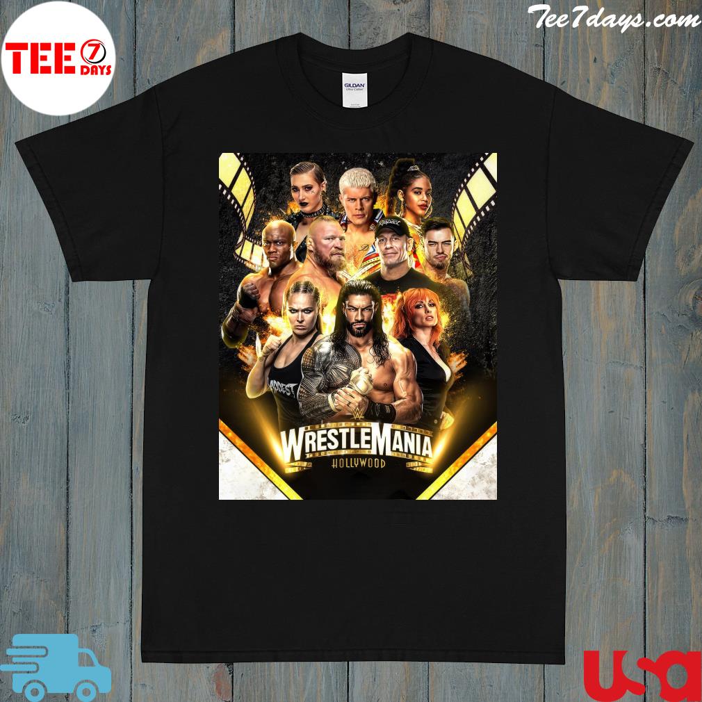 WWE Wrestlemania 39 Poster 2023 T-shirt