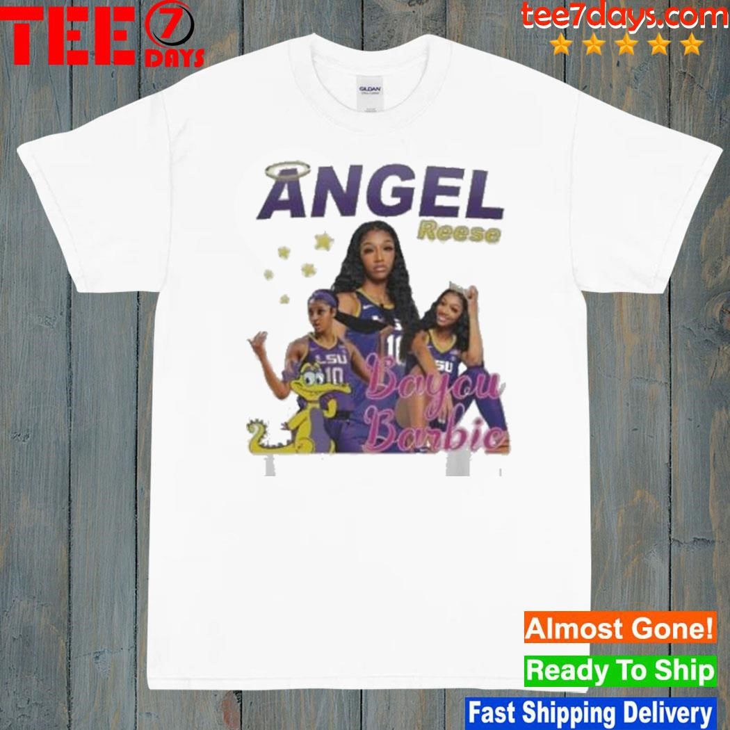 Angel Reese Lsu Bayou Barbie Graphic shirt