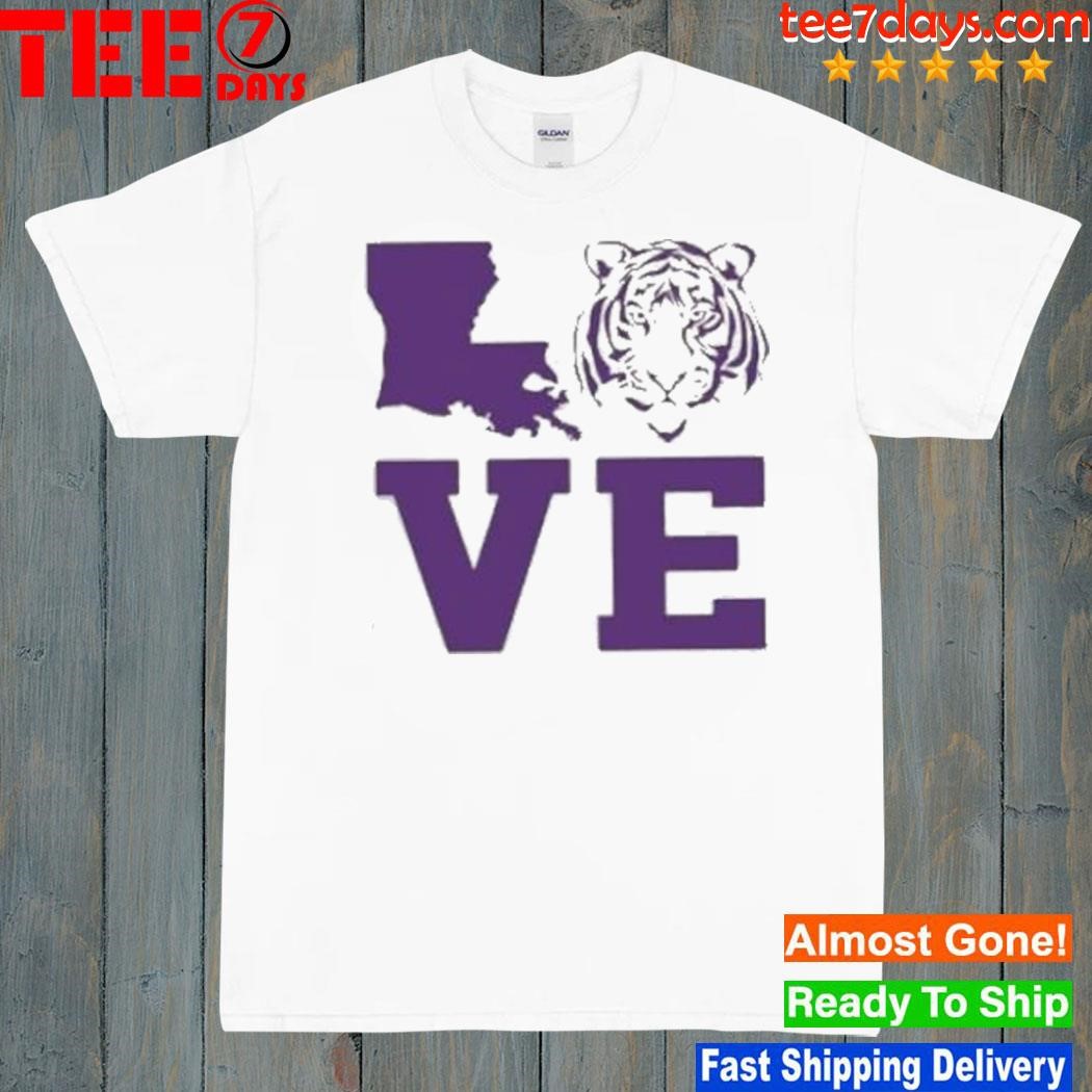 Lsu Tigers Louisiana Love Tiger shirt