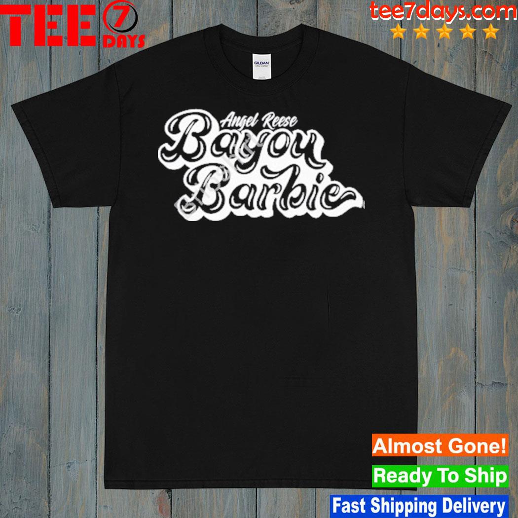 Angel Reese Bayou Barbie Black Shirt