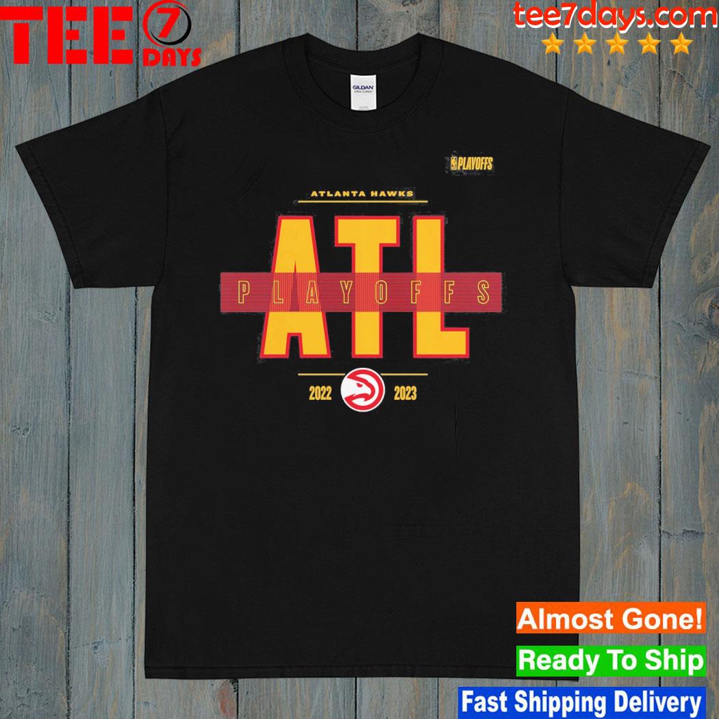 Atlanta Hawks Fanatics Branded 2023 NBA Playoffs Jump Ball T-Shirt